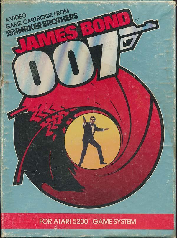 James Bond 007 (1983) (Parker Bros) Box Scan - Front